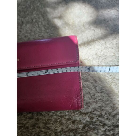 Pink Kate Spade pink leather wallet - Picture 11 of 16